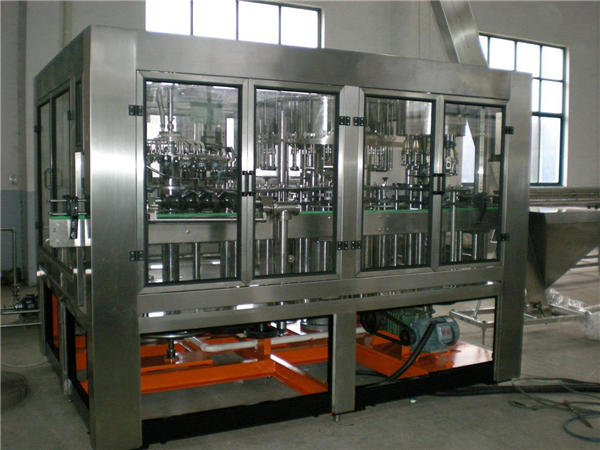 د اتومات شیشو بوتل اوبو ډکولو ماشین