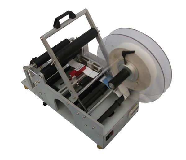 د فابریکې بوتلونه نیمه اتوماتیک لیبل کولو ماشین