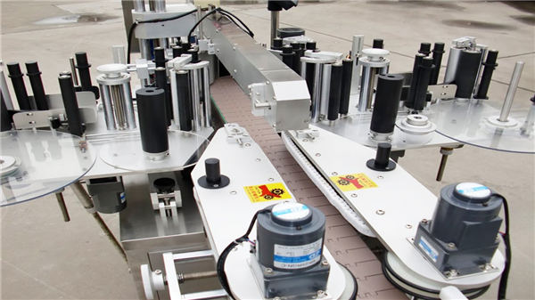 د اتومات فرنټ او بیک سایډز بوتل کین د لیبل کولو ماشین جوړونکی