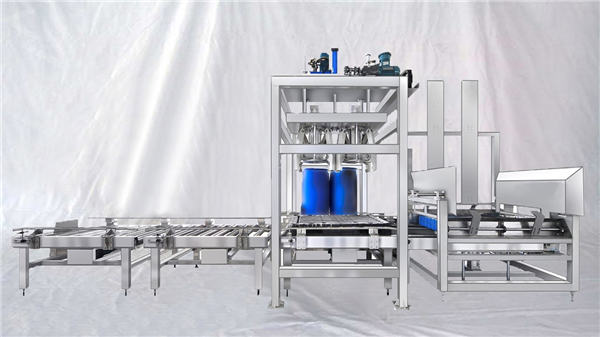 د مطلوب ESDF لړۍ 100-1000L ظرفیت لوی ډرم اتومات ډکولو ماشین