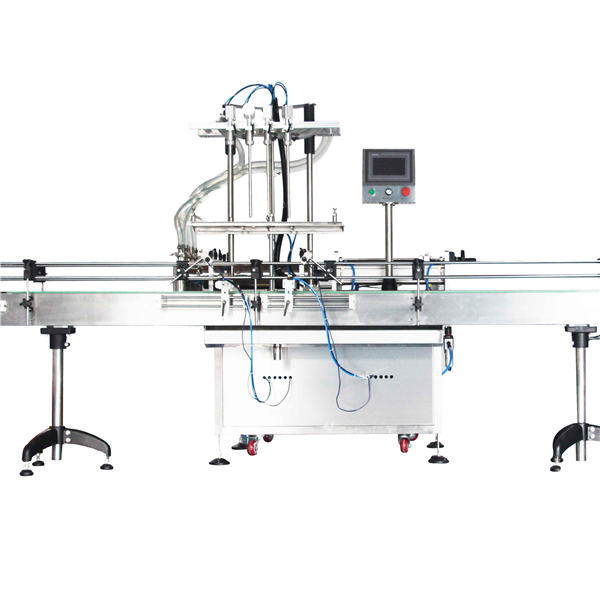 اتومات 8 ، 10 ، 12 سرونه د لوشن پسټین ډکولو ماشین / ډکونکی